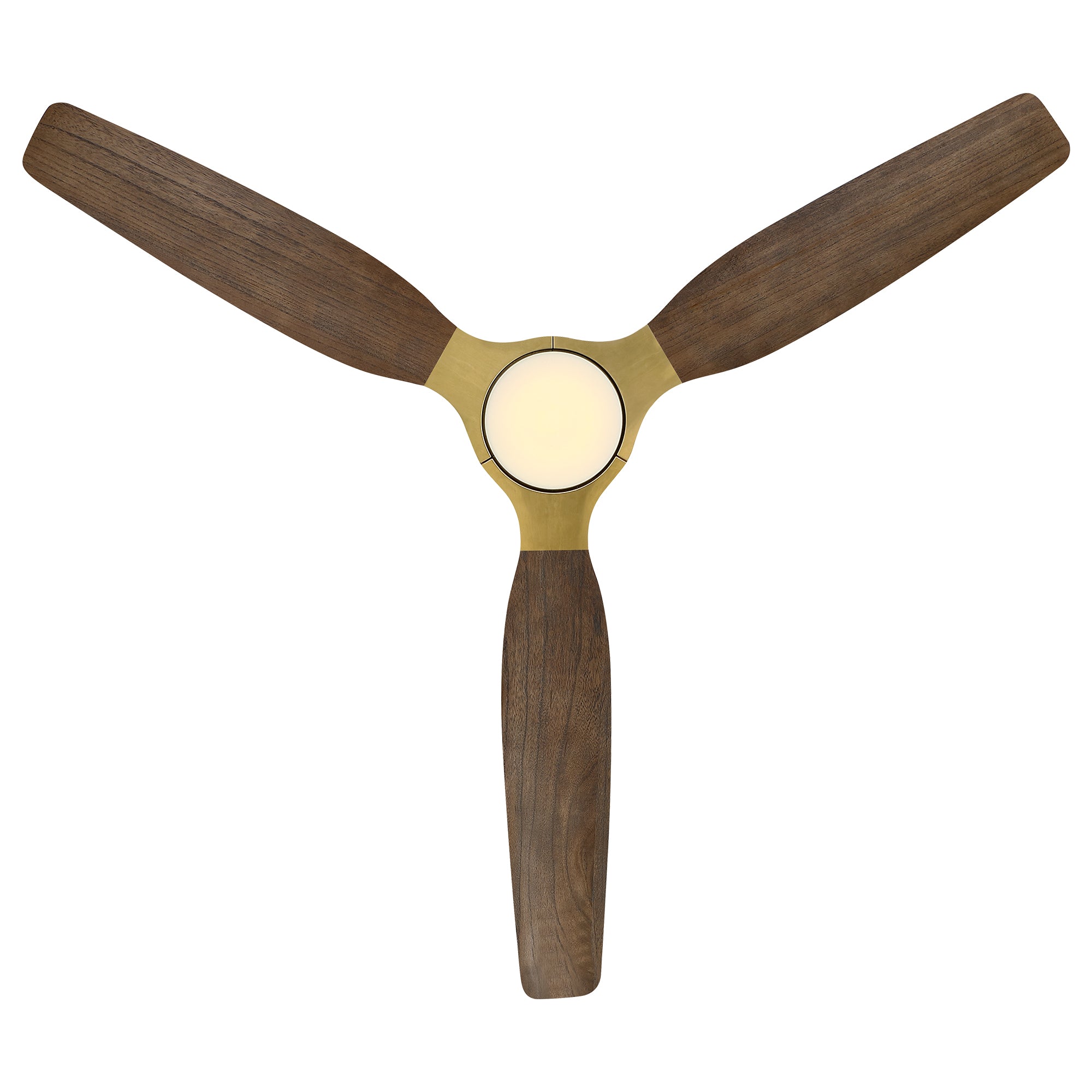 56" Arden Ceiling Fan with Light Kit and Solid Wood Blades