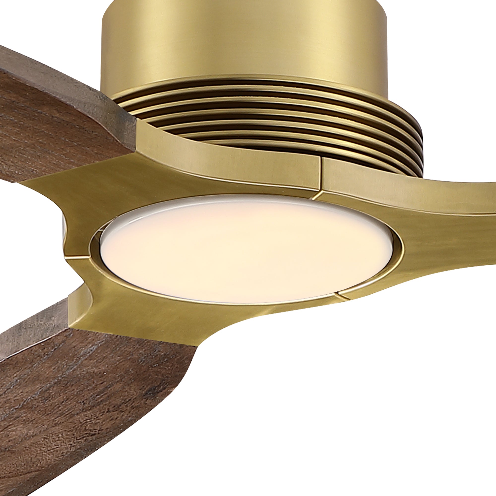 56" Arden Ceiling Fan with Light Kit and Solid Wood Blades