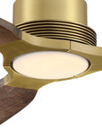 56" Arden Ceiling Fan with Light Kit and Solid Wood Blades