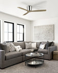 54 Inch Ward Solid Wood Blades Ceiling Fan