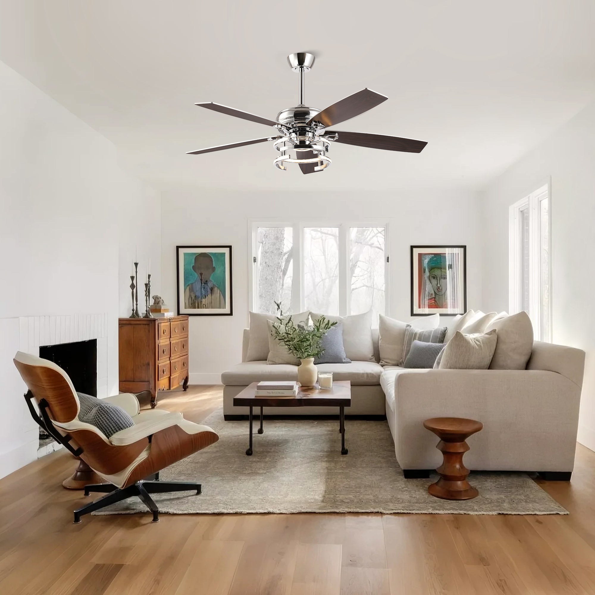 52" Rita Double-sided Ceiling Fan