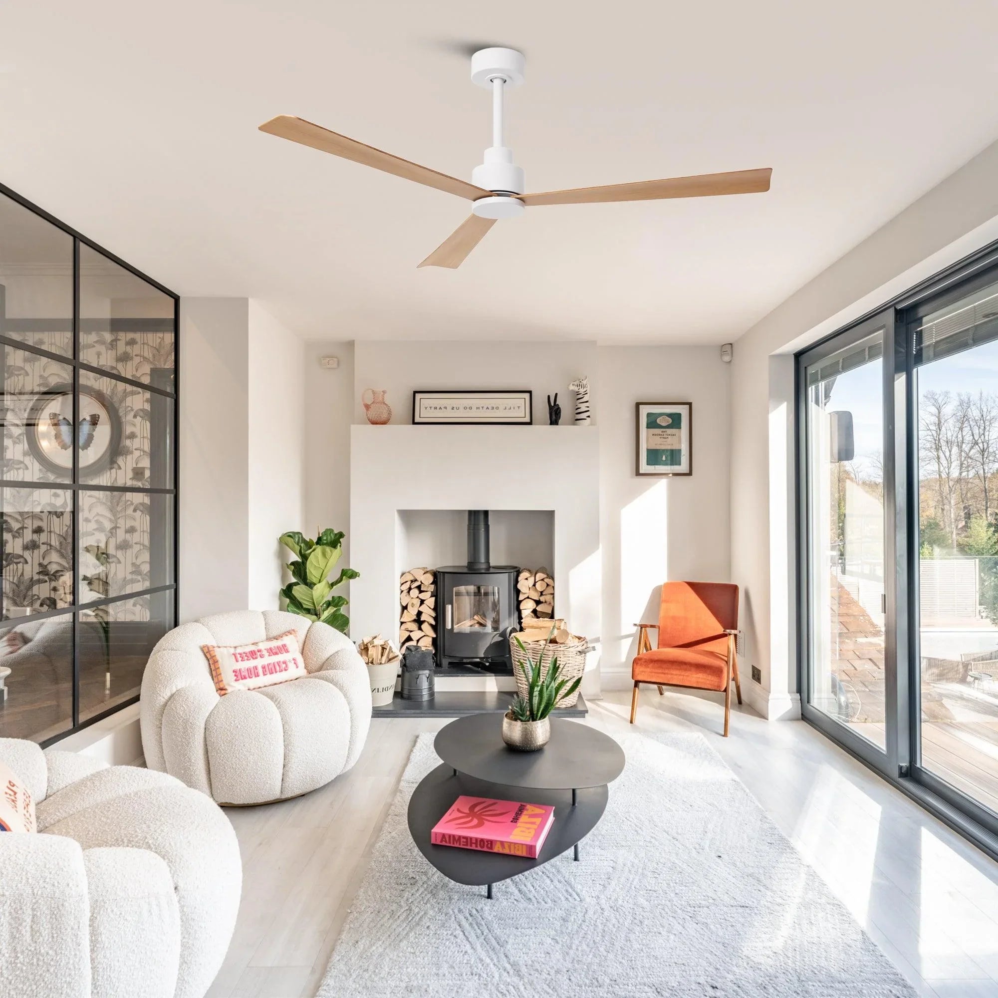 52" Esther Modern Ceiling Fan