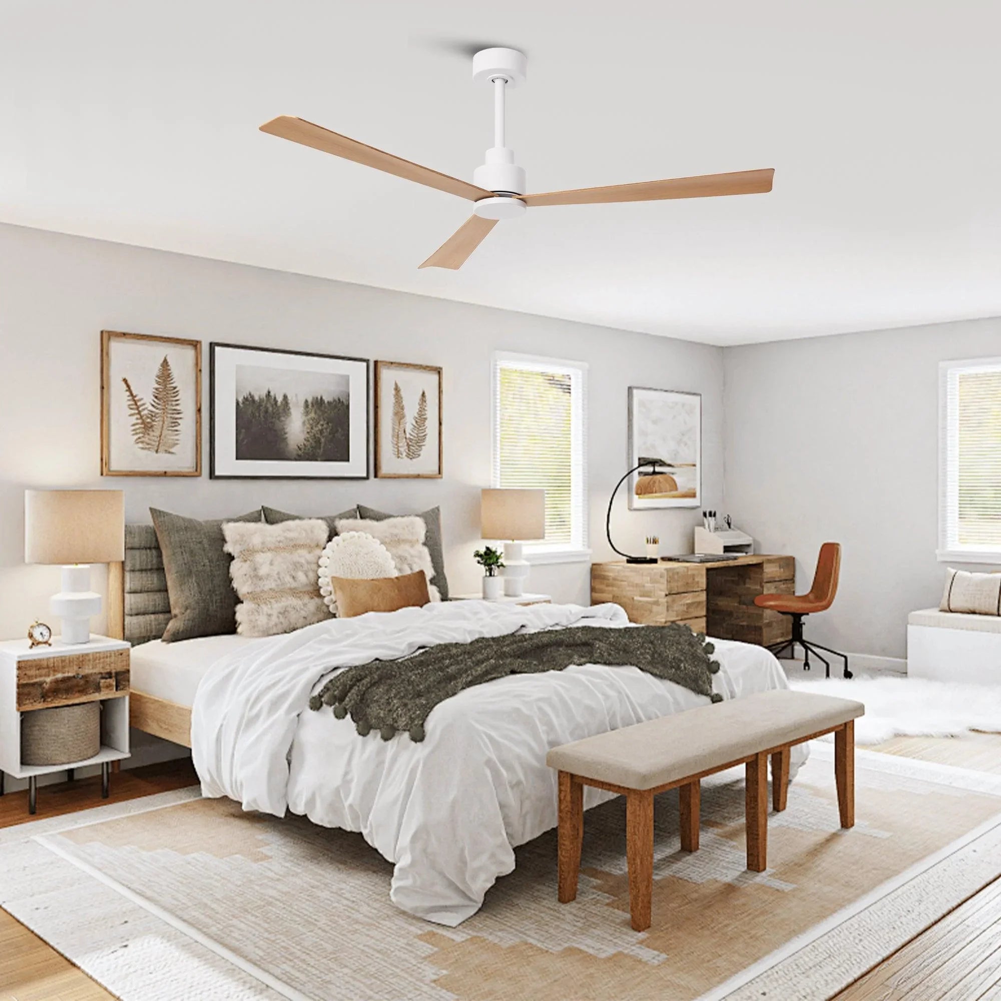 52" Esther Modern Ceiling Fan