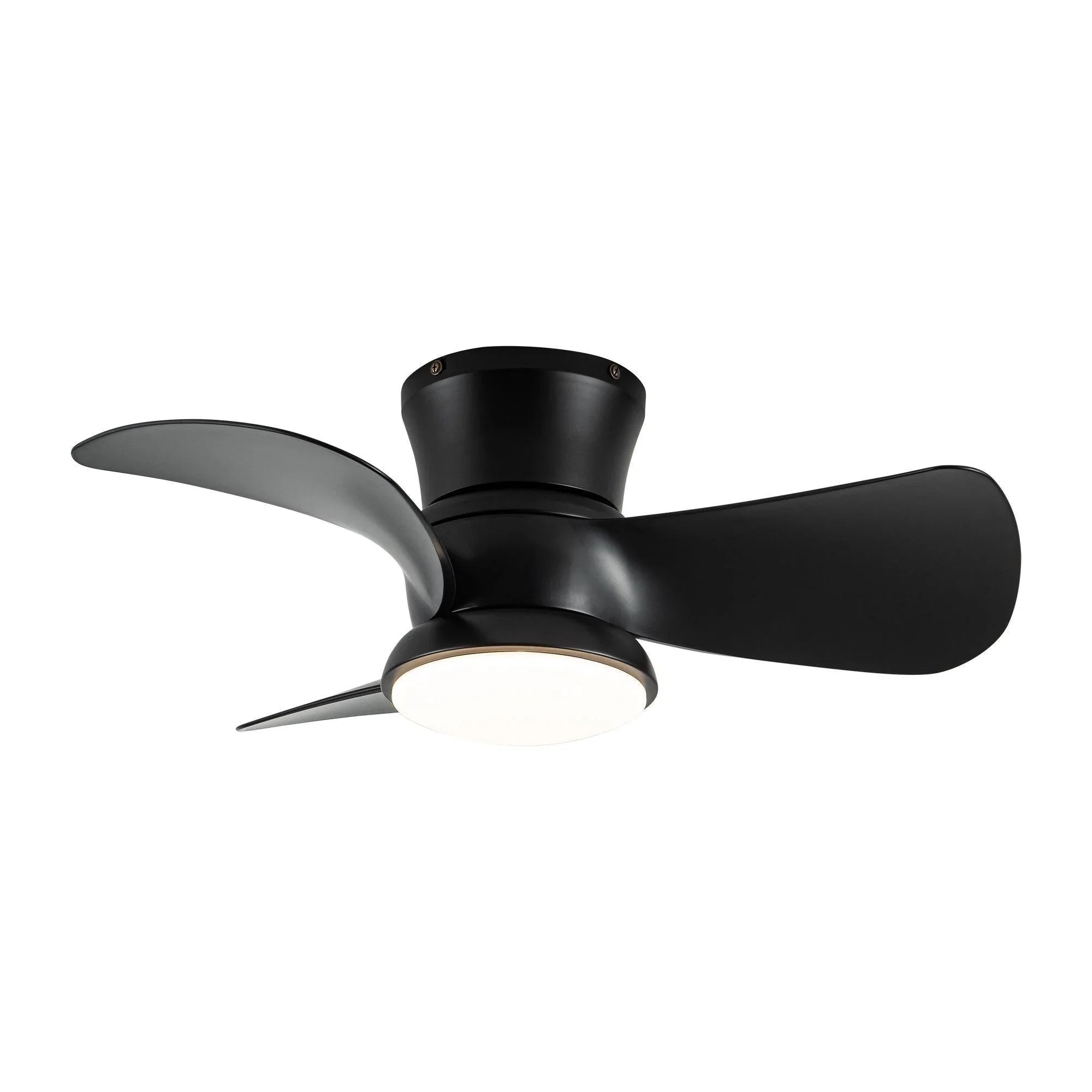 31" Mazon Flush Mount Ceiling Fan