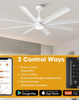 72" Daugava Smart Fan