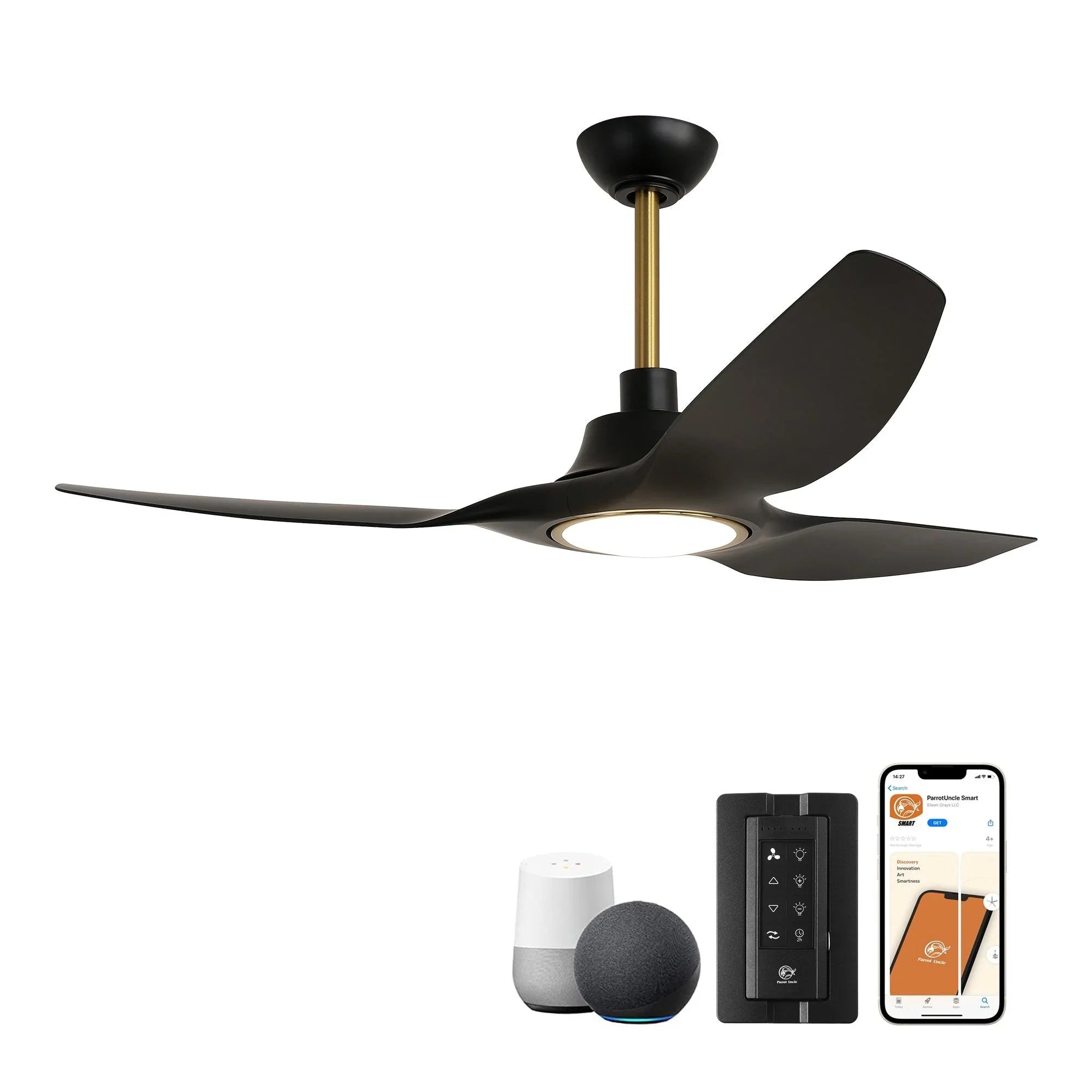 52" Aerix Modern Smart Fan
