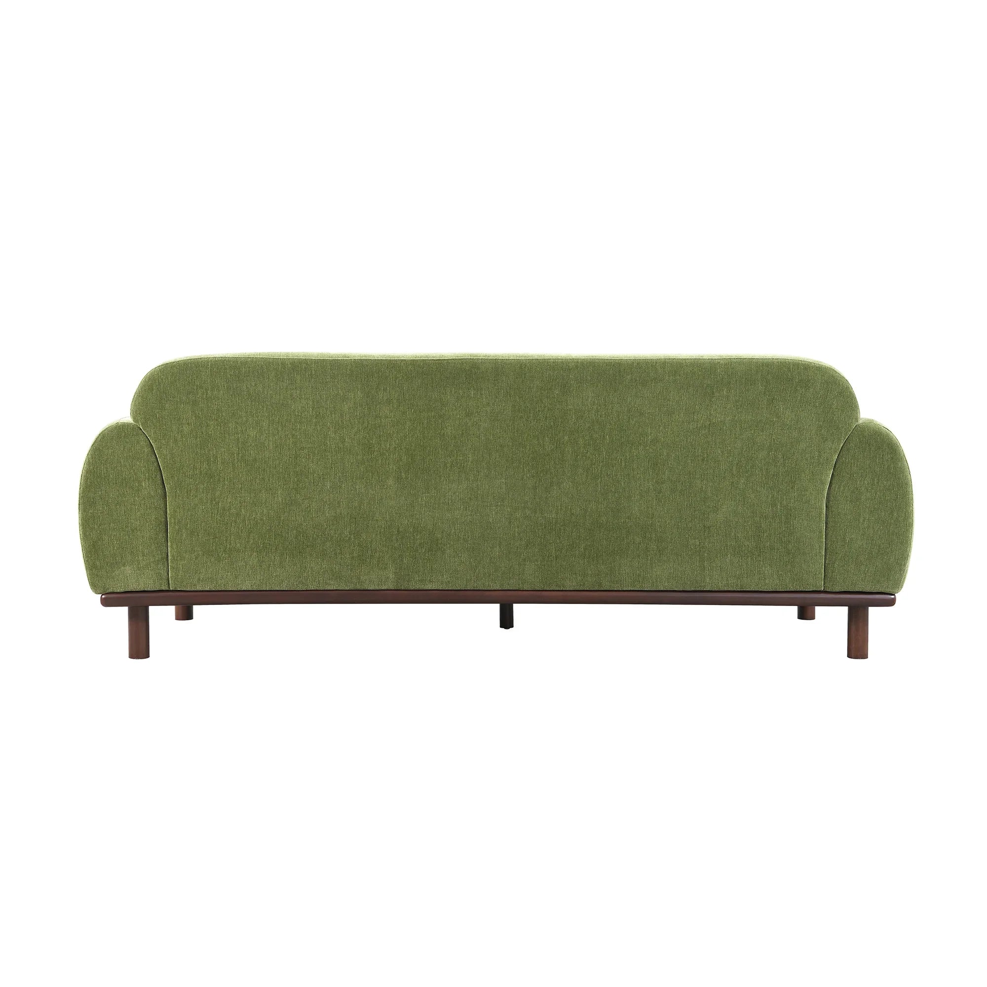84" Mellone Mid-Century Modern Sofa in Soft Chenille