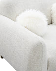84" Mellone Mid-Century Modern Sofa in Soft Chenille