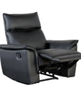 Bienne 38.5" Leather Match Recliner Chair with Manual Function