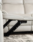 Bienne 38.5" Leather Match Recliner Chair with Manual Function