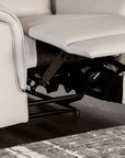 Bienne 38.5" Leather Match Recliner Chair with Manual Function