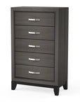 31" Bedroom Chest with 5 Drawers for Storage