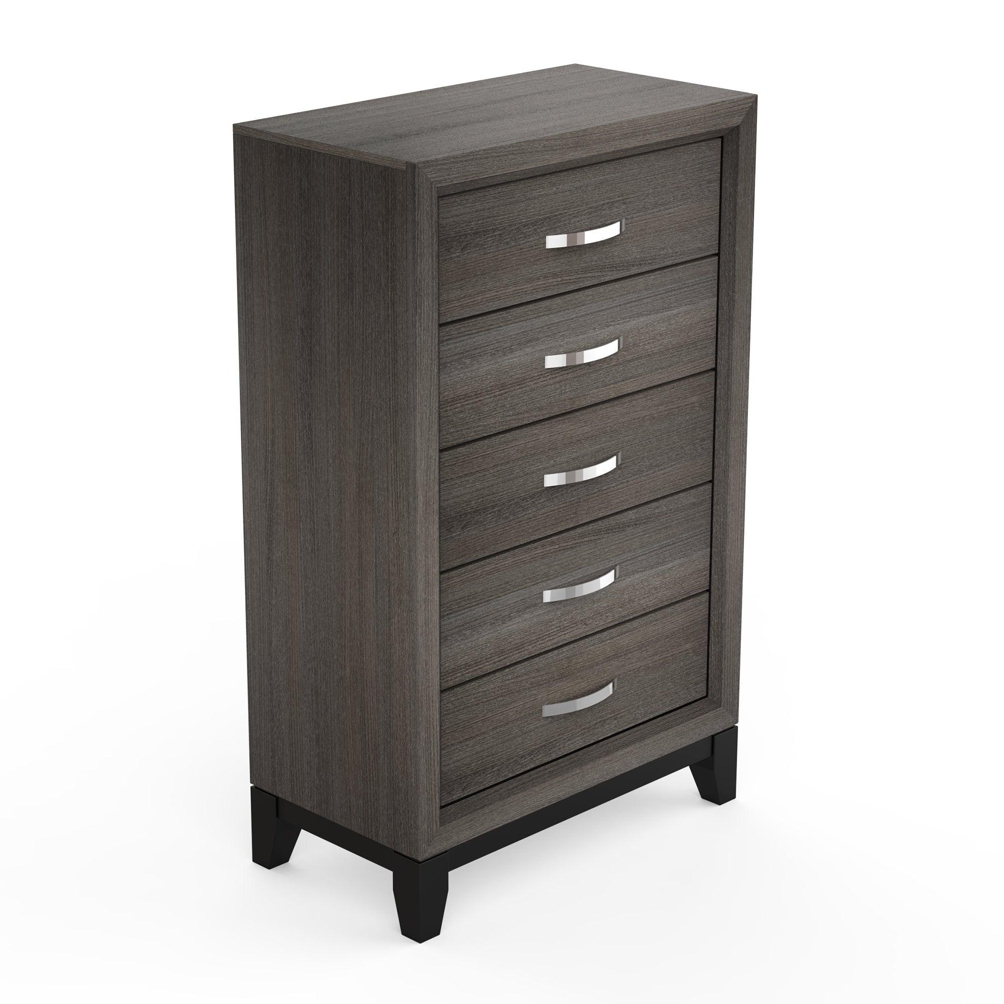 31" Bedroom Chest with 5 Drawers for Storage