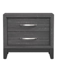 Lucien Contemporary Wood Nightstand with Spacious Drawers