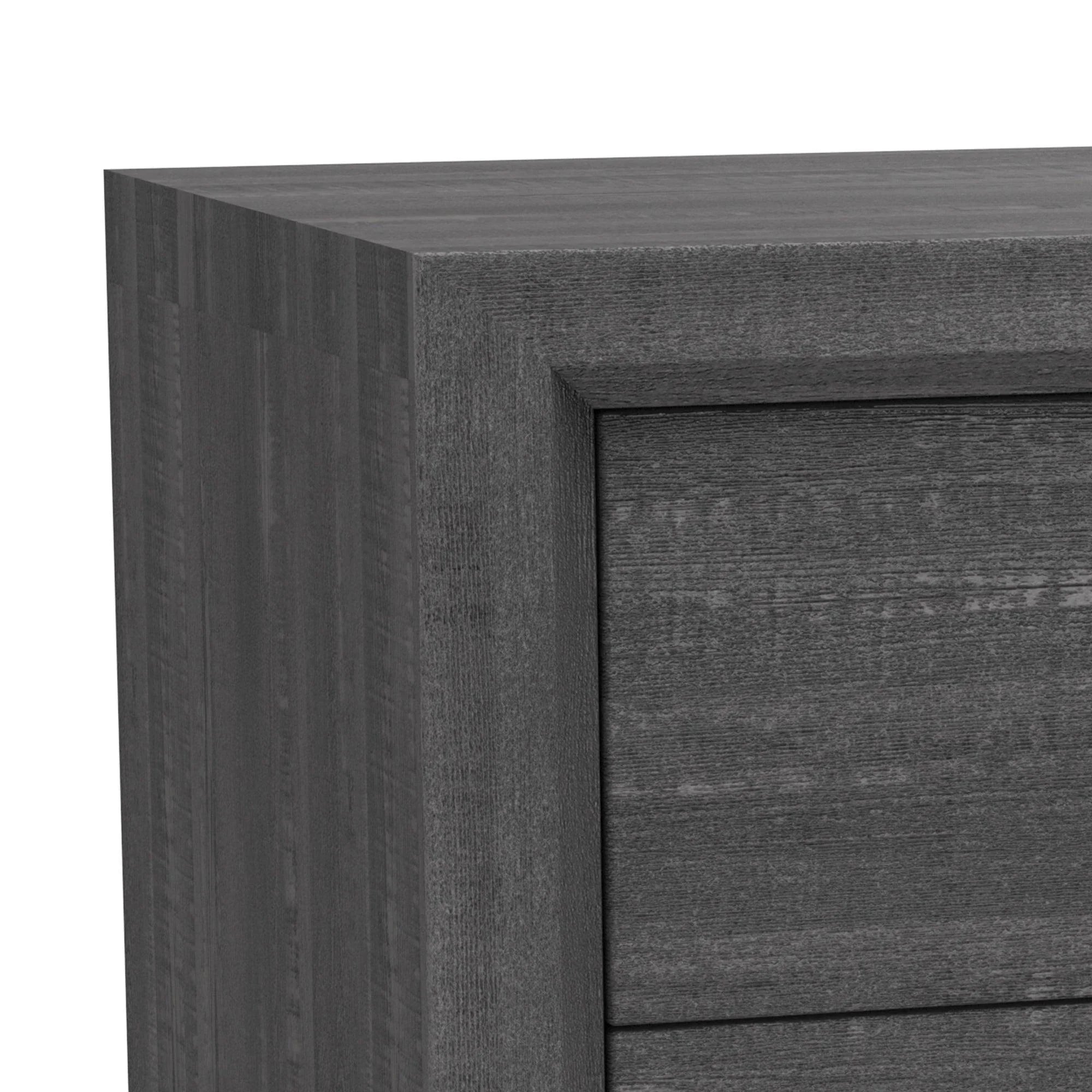 Lucien Contemporary Wood Nightstand with Spacious Drawers