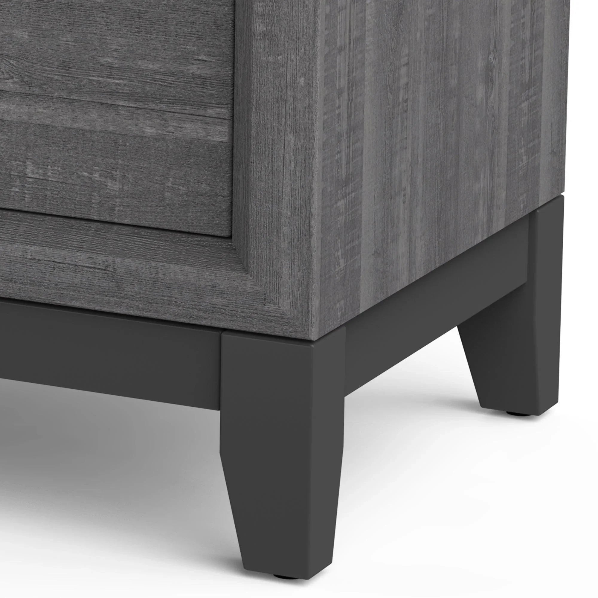 Lucien Contemporary Wood Nightstand with Spacious Drawers