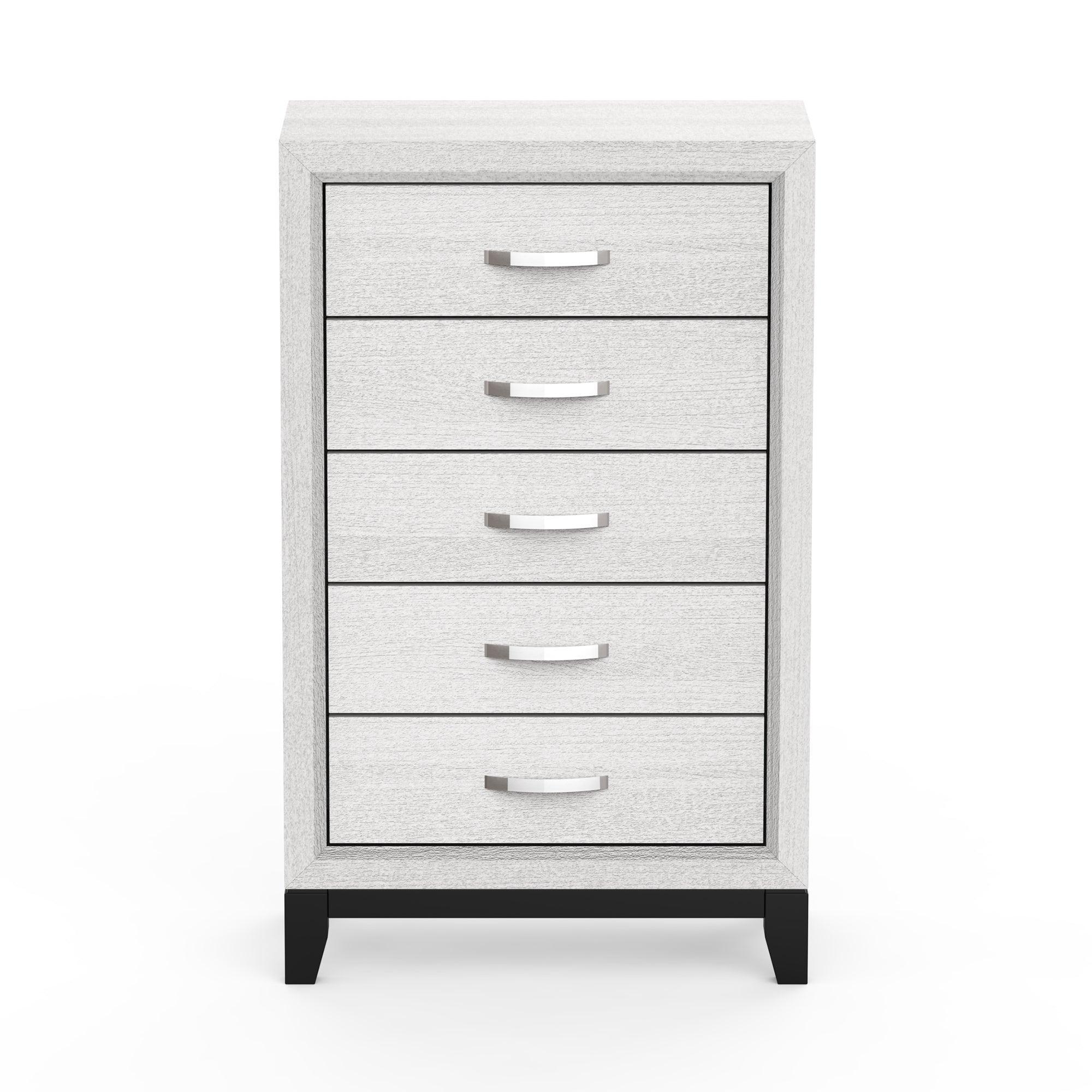 31" Bedroom Chest with 5 Drawers for Storage