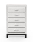 31" Bedroom Chest with 5 Drawers for Storage