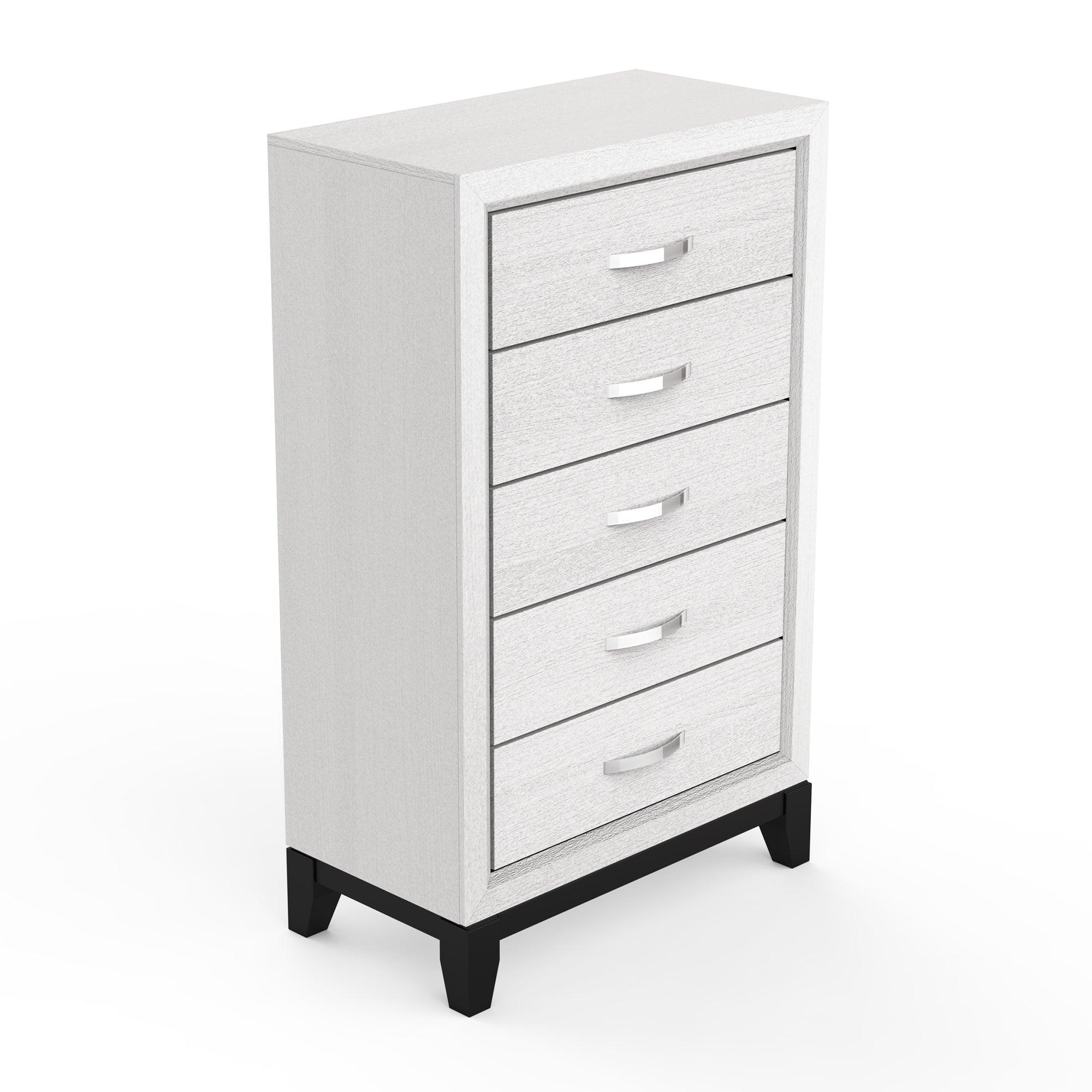 31" Bedroom Chest with 5 Drawers for Storage