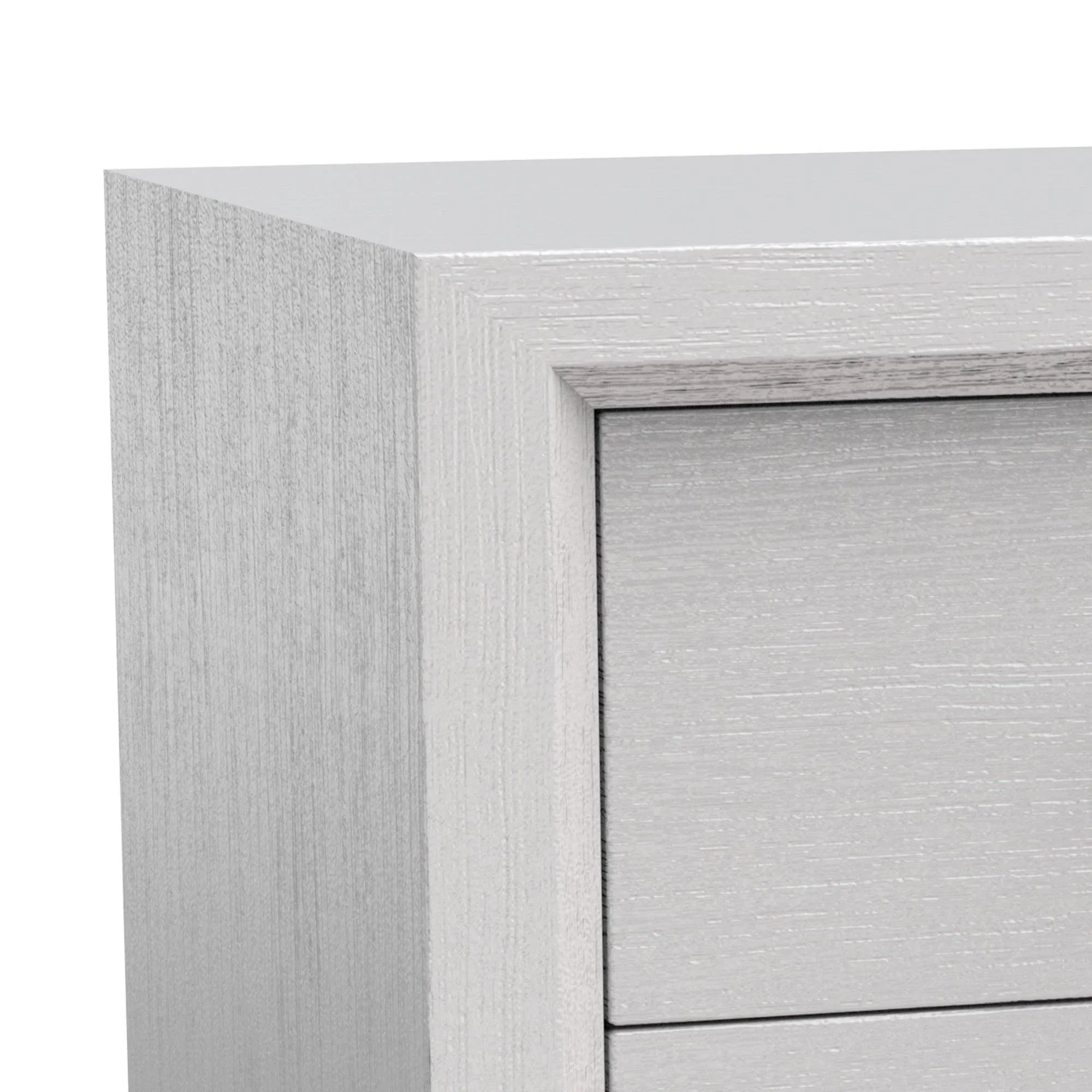 Lucien Contemporary Wood Nightstand with Spacious Drawers