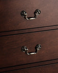 Transitional 5-Drawer Dresser Chest with Classic Bracket Feet