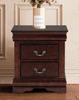 Louis Philippe Style Wood Nightstand