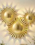 Gale Sunburst Wall Sconce Lighting