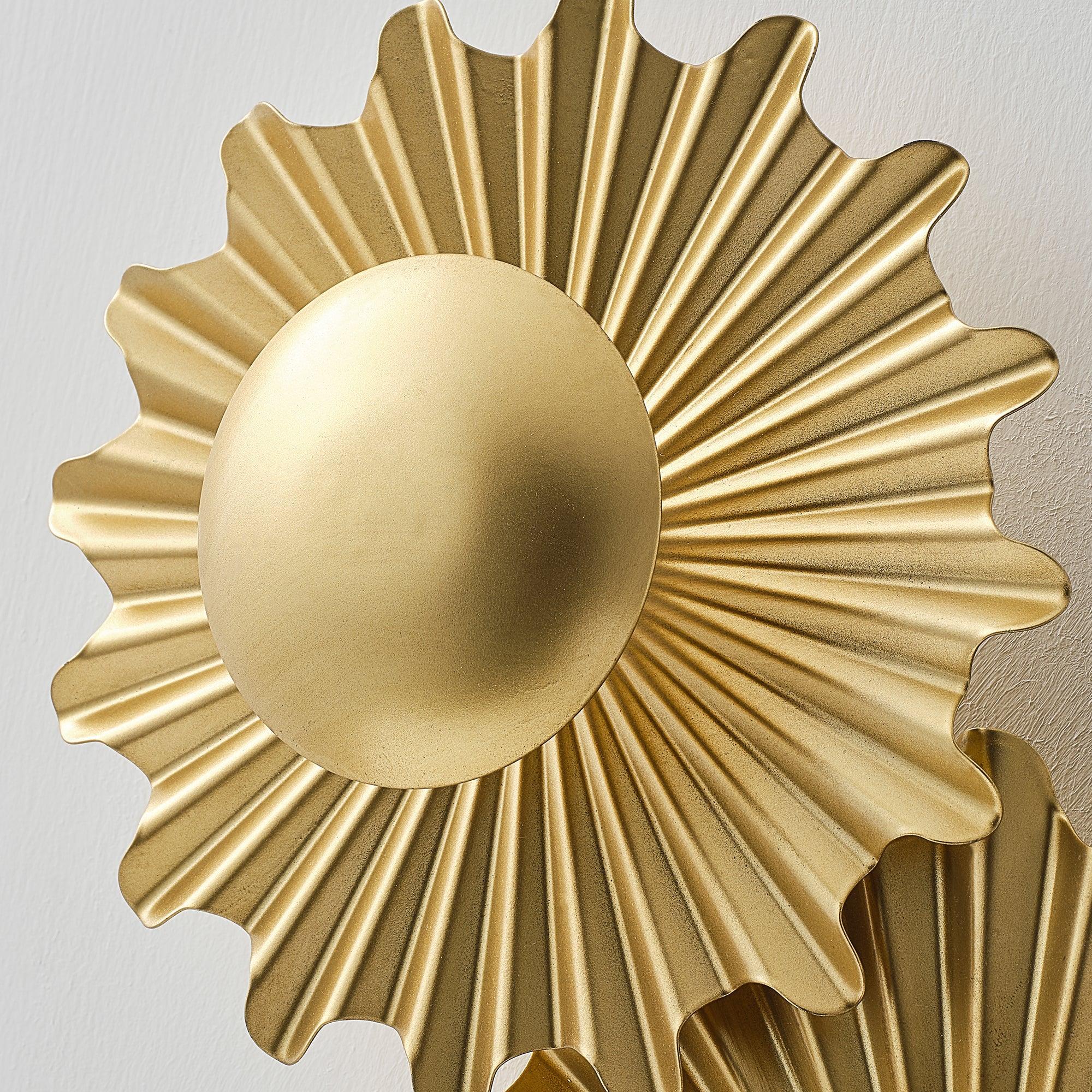 Gale Sunburst Wall Sconce Lighting