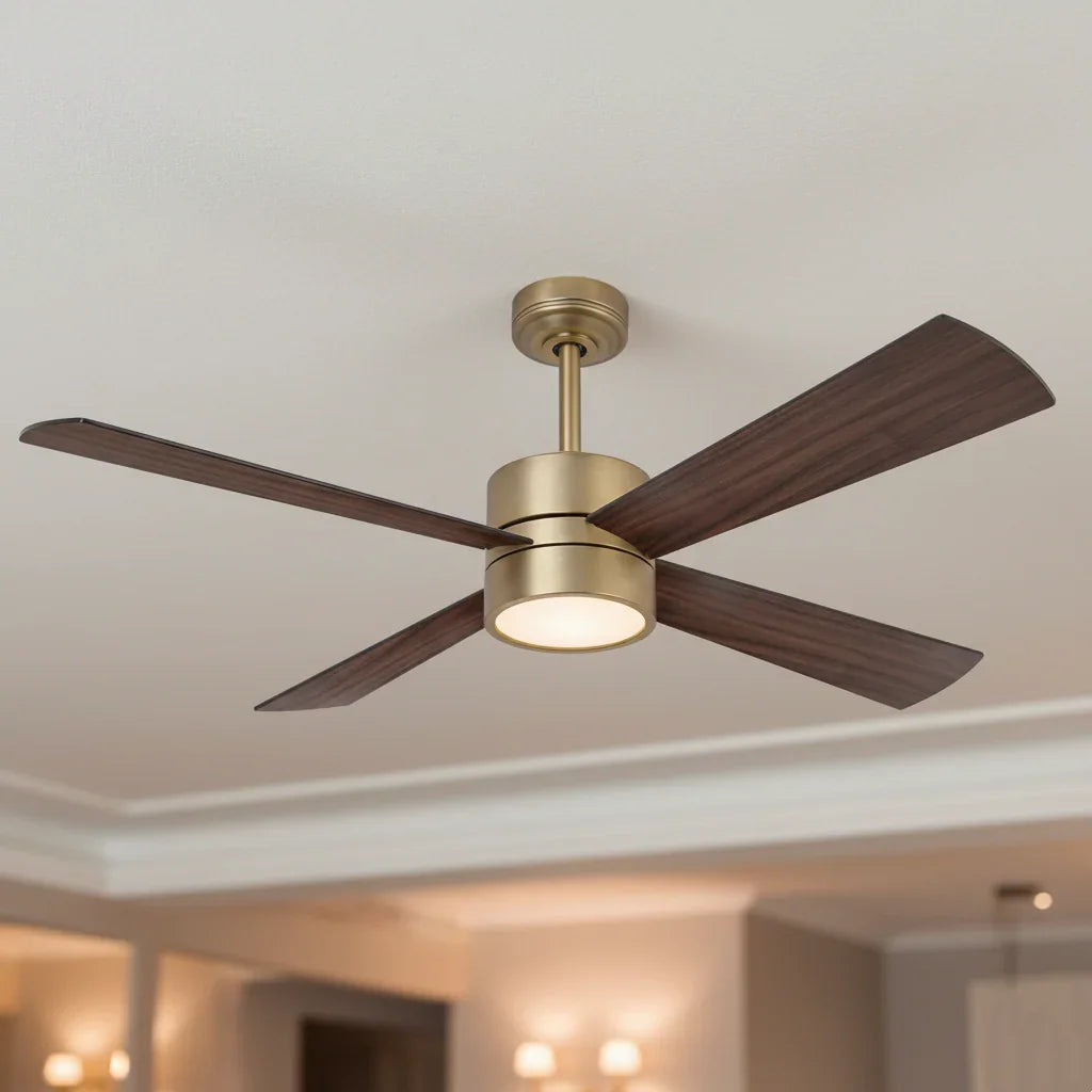 52 Inch Bucholz Dimmable RGB LED Ceiling Fan - IPLUS Lighting