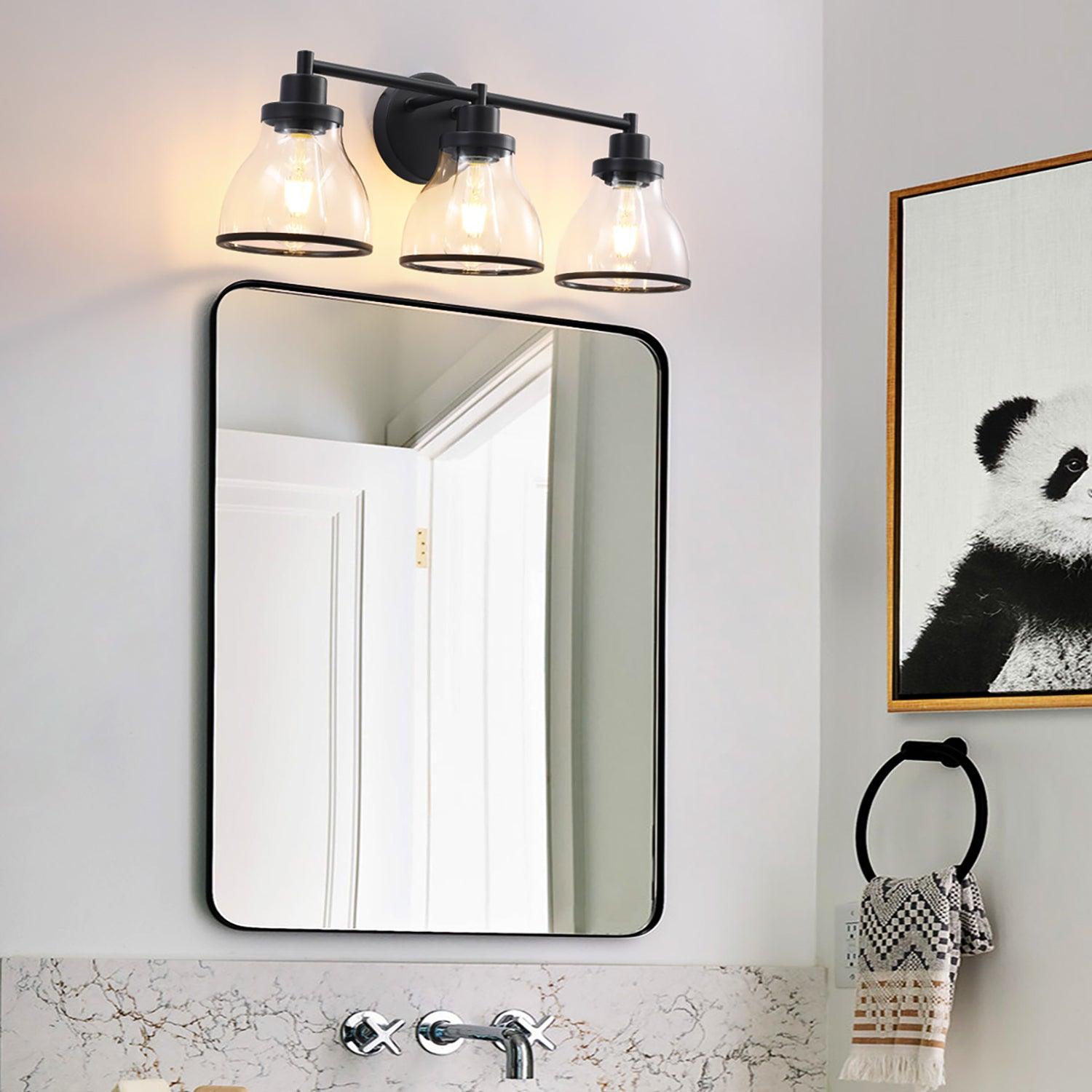 Hermosa 3-Light Modern Bathroom Vanity Light