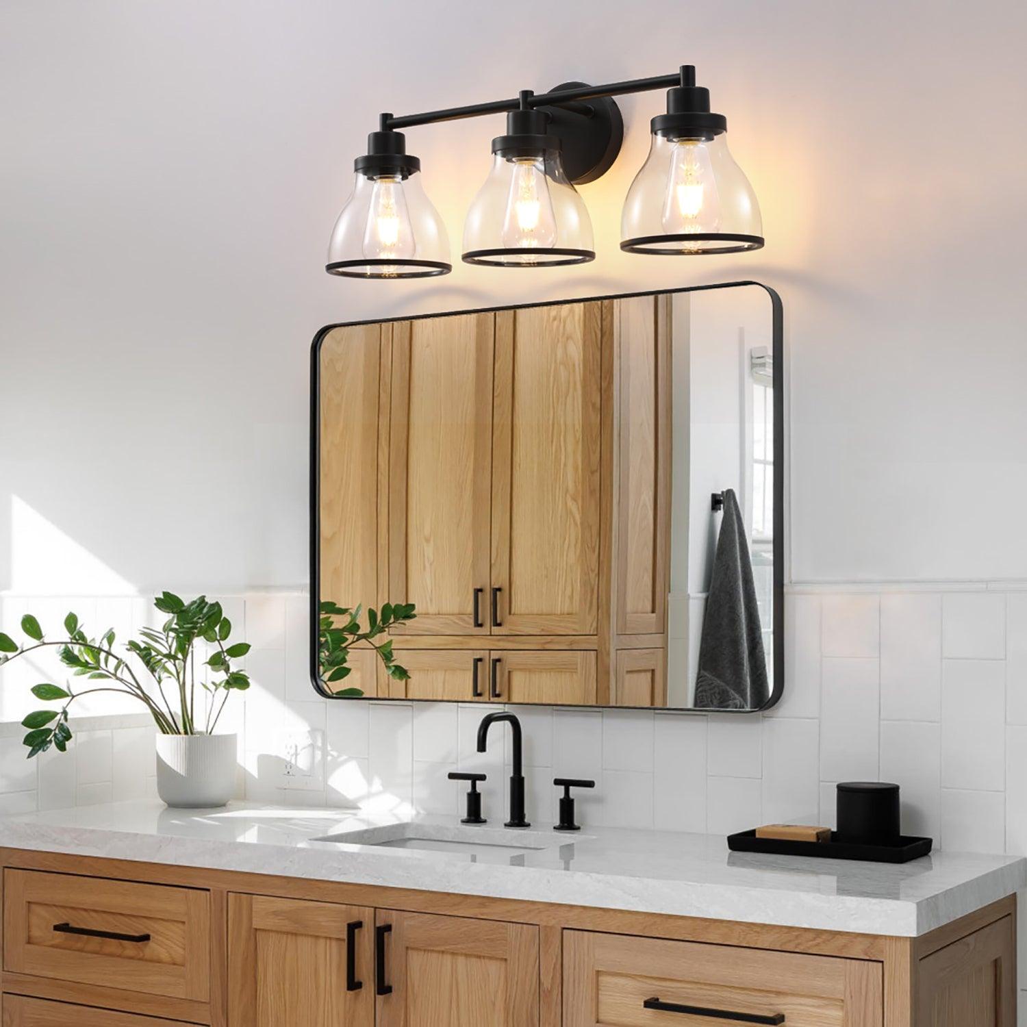Hermosa 3-Light Modern Bathroom Vanity Light