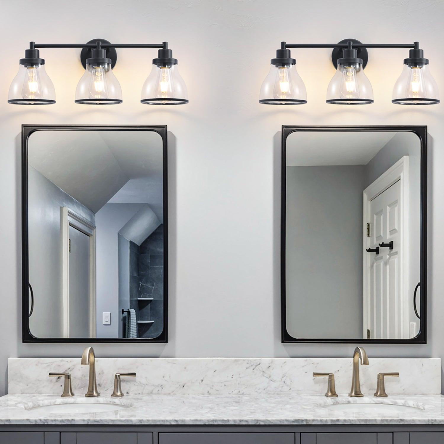 Hermosa 3-Light Modern Bathroom Vanity Light