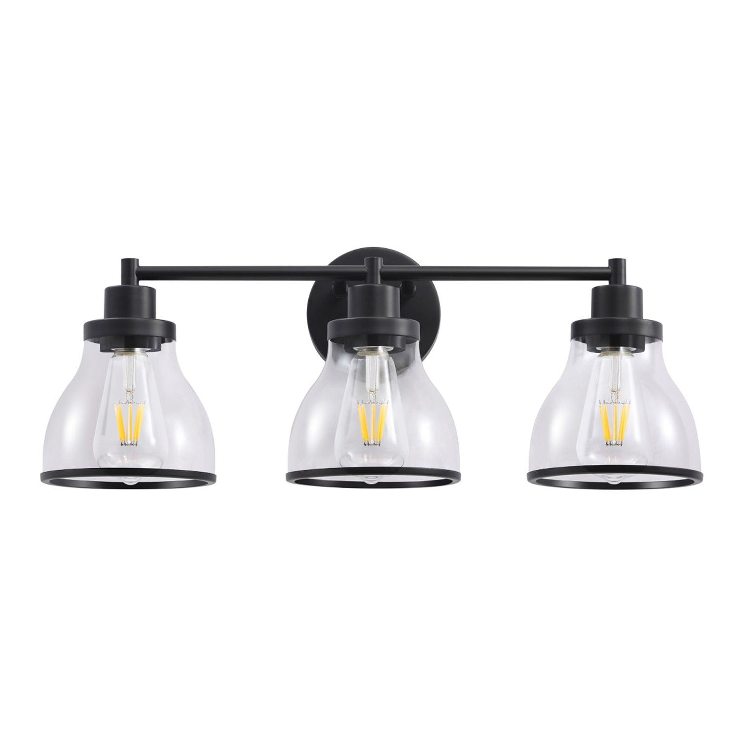 Hermosa 3-Light Modern Bathroom Vanity Light