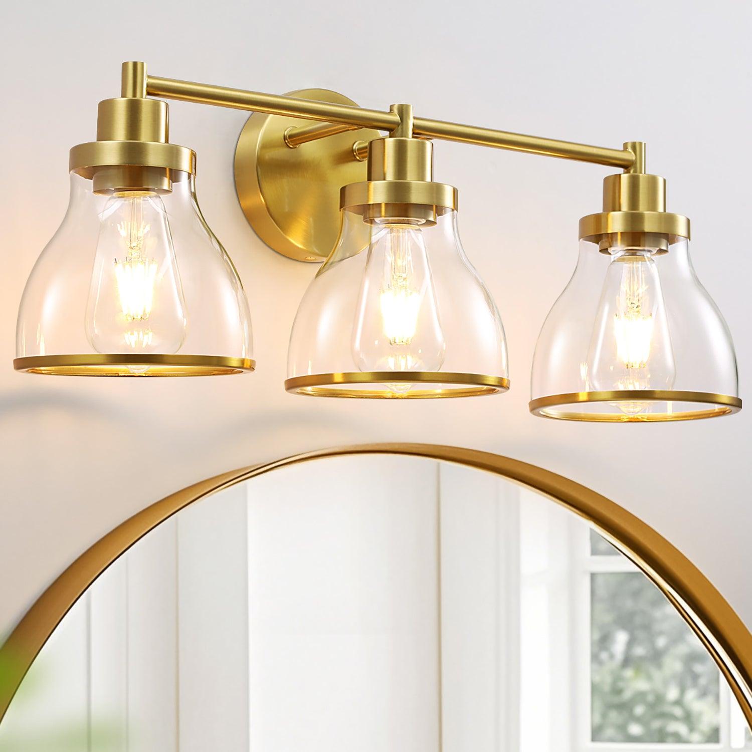 Hermosa 3-Light Modern Bathroom Vanity Light