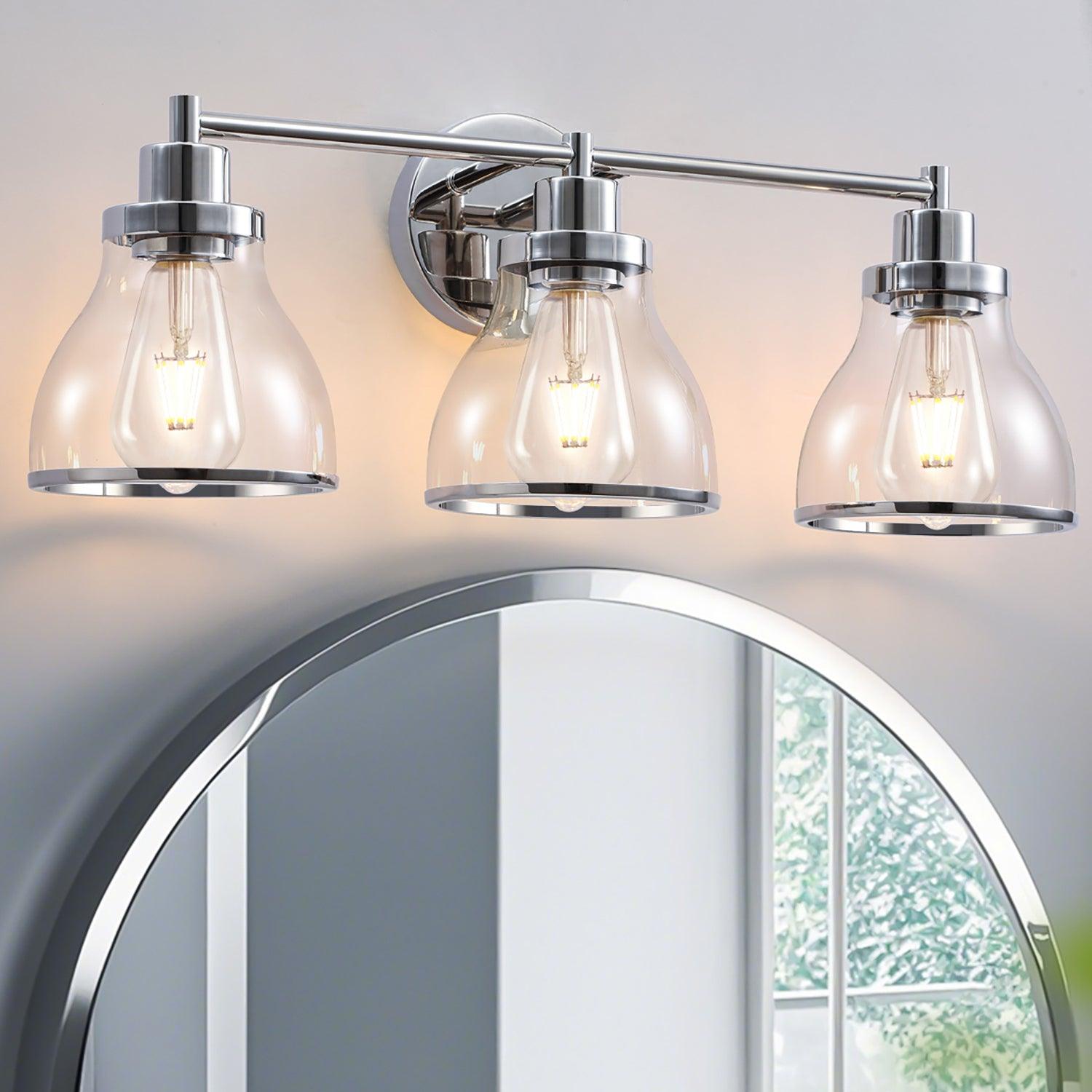 Hermosa 3-Light Modern Bathroom Vanity Light