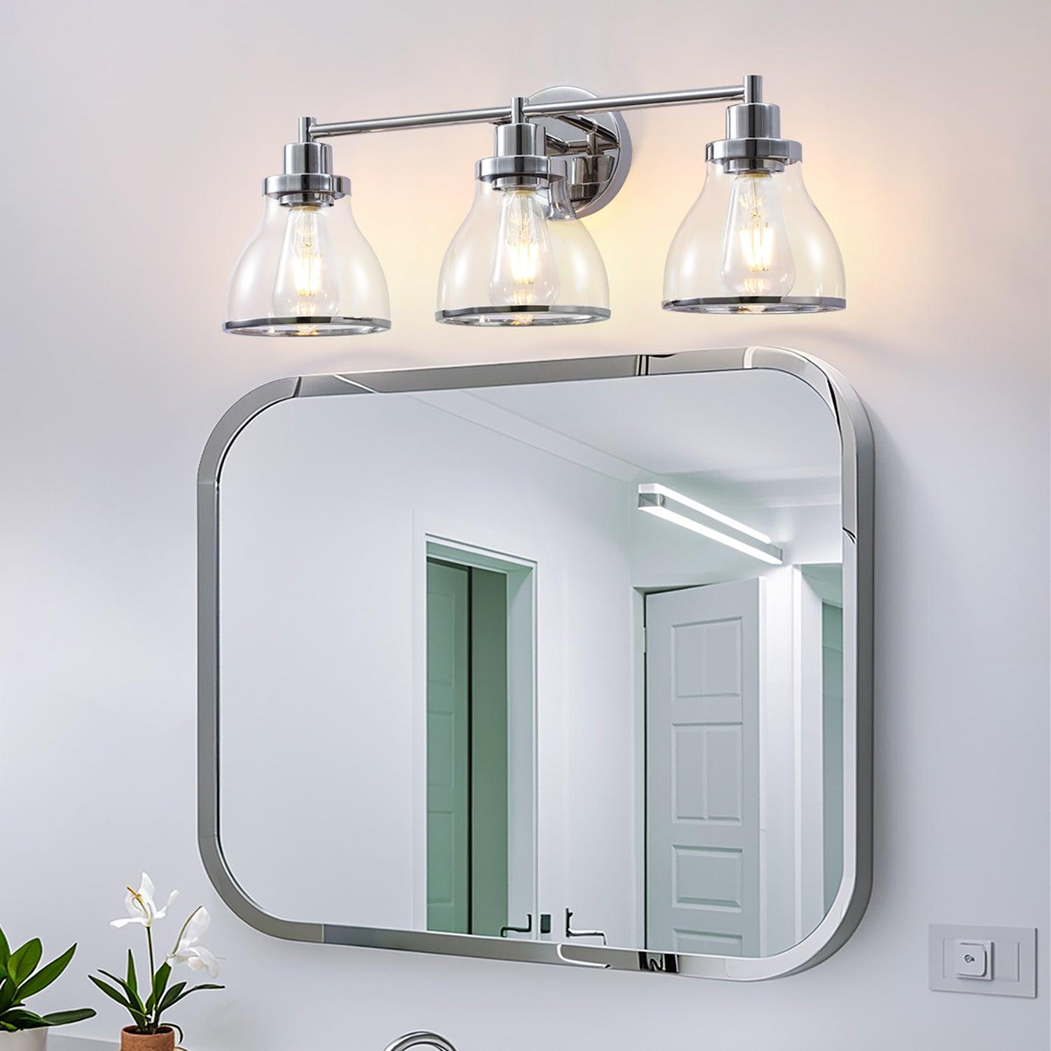 Hermosa 3-Light Modern Bathroom Vanity Light