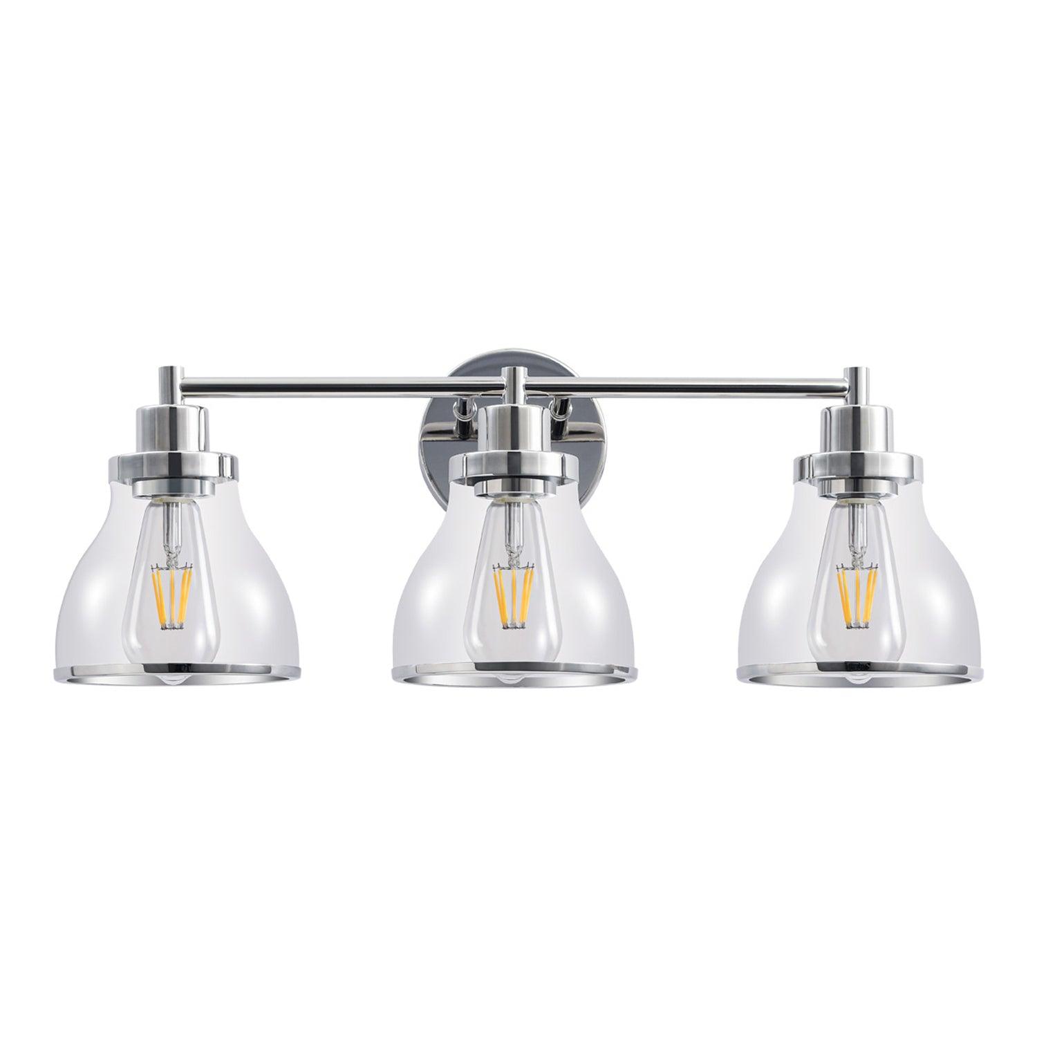 Hermosa 3-Light Modern Bathroom Vanity Light