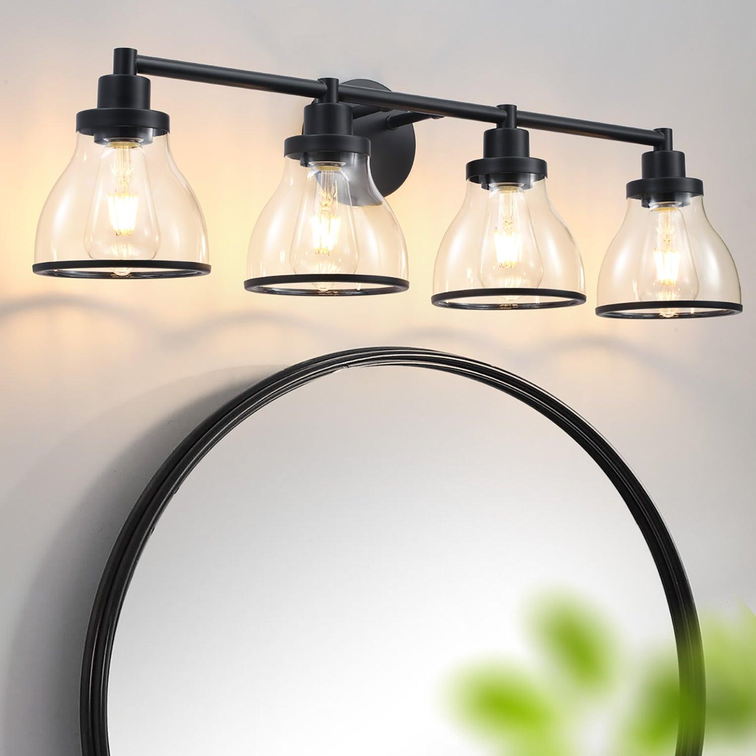 Hermosa 4-Light Modern Bathroom Vanity Light