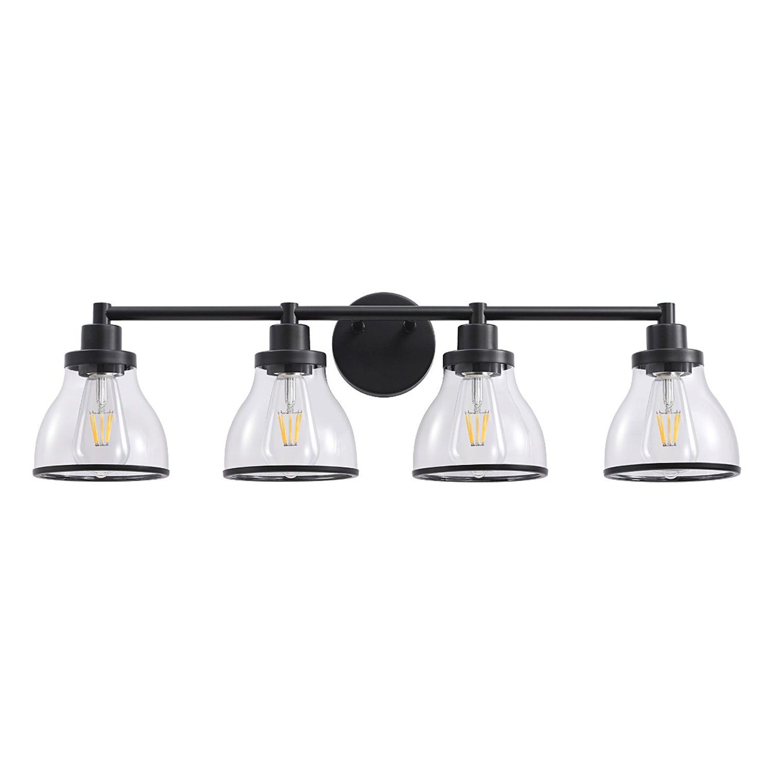 Hermosa 4-Light Modern Bathroom Vanity Light