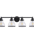 Hermosa 4-Light Modern Bathroom Vanity Light
