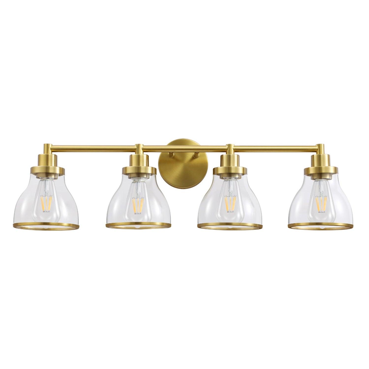 Hermosa 4-Light Modern Bathroom Vanity Light