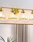 Hermosa 4-Light Modern Bathroom Vanity Light