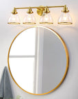 Hermosa 4-Light Modern Bathroom Vanity Light