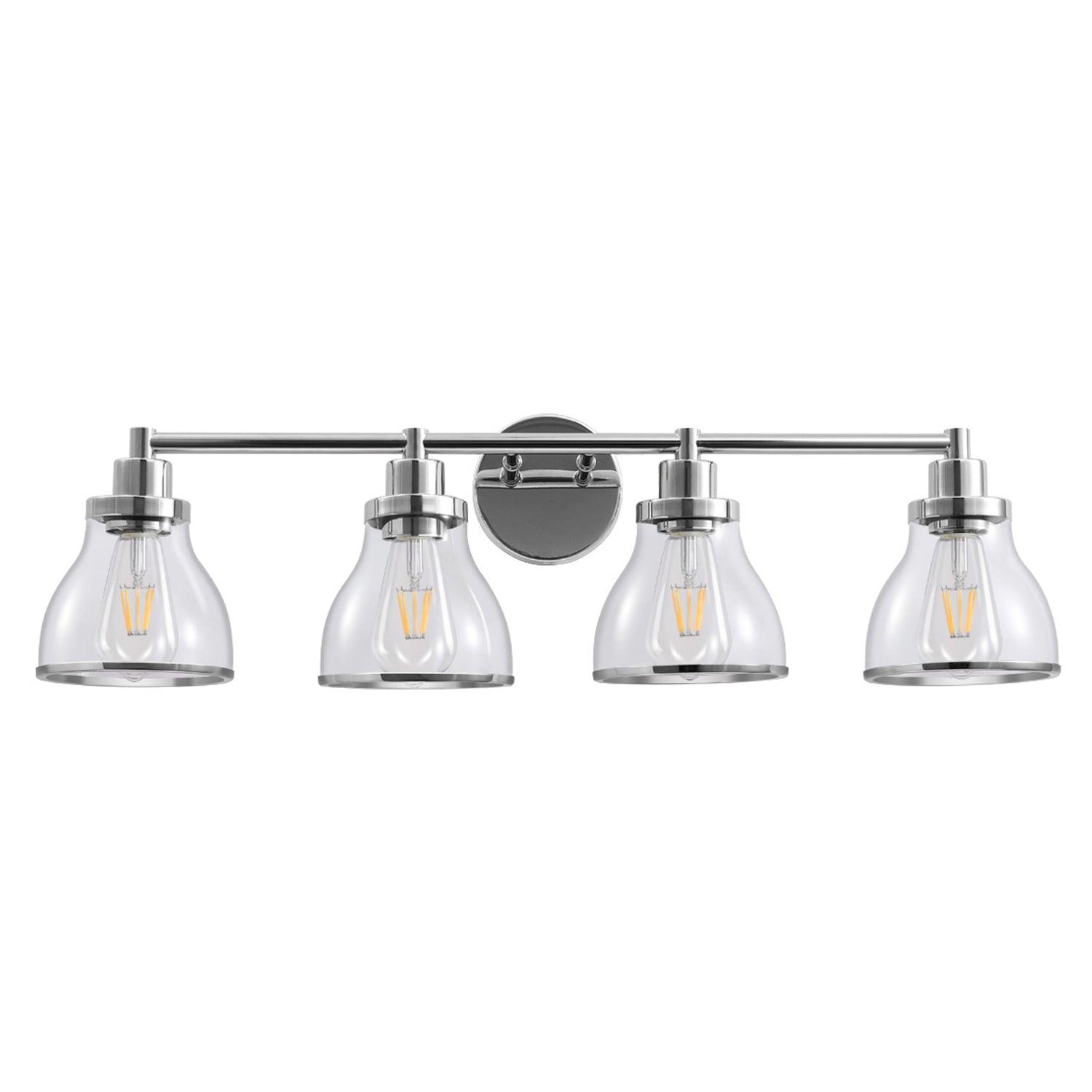 Hermosa 4-Light Modern Bathroom Vanity Light