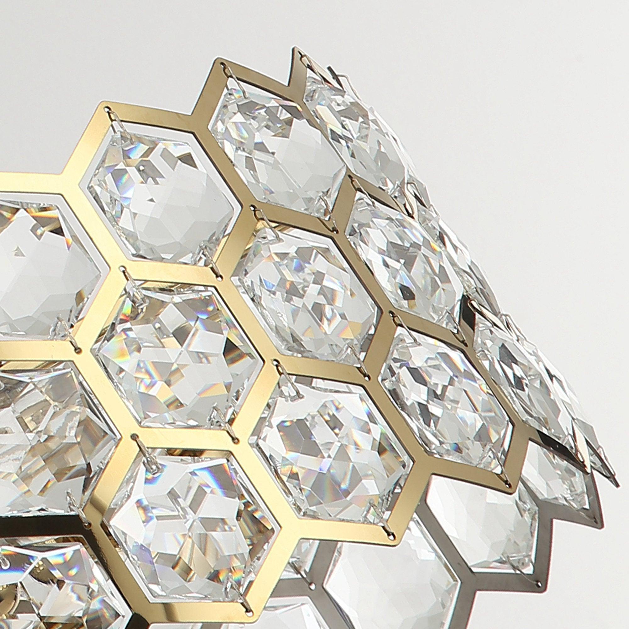 Golden Modern 13 Inch 3-Light Pendant Light