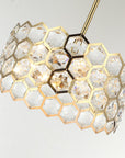 Golden Modern 13 Inch 3-Light Pendant Light