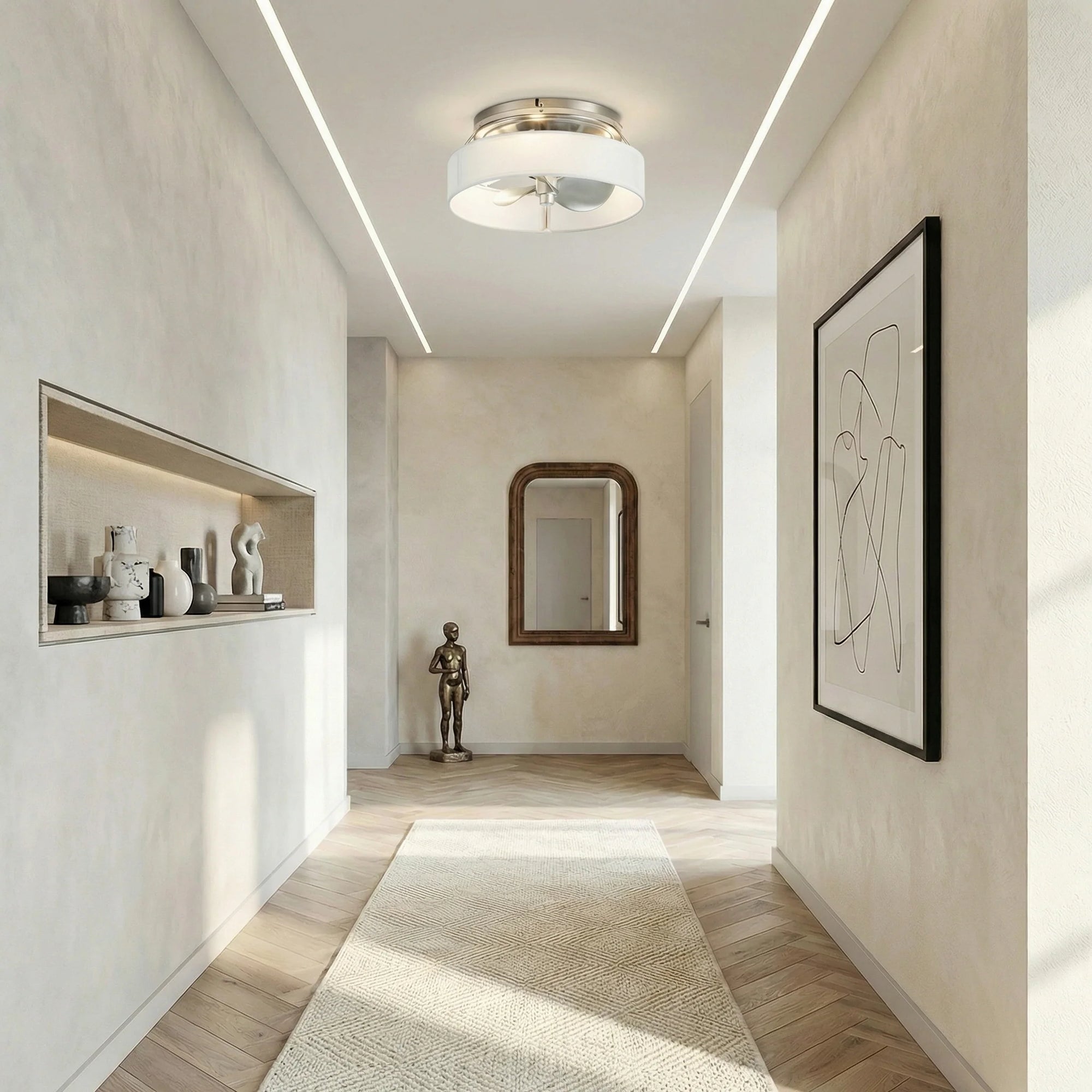 13" Veyra Modern Ceiling Fan