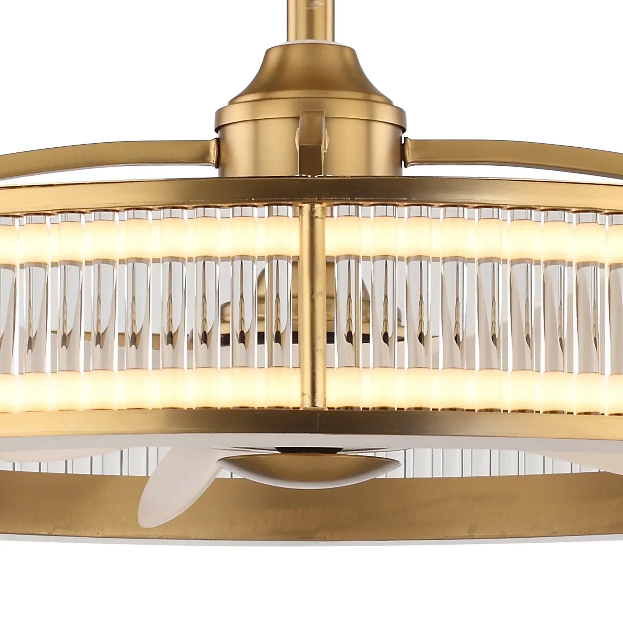 29" Lynn Golden Fandelier