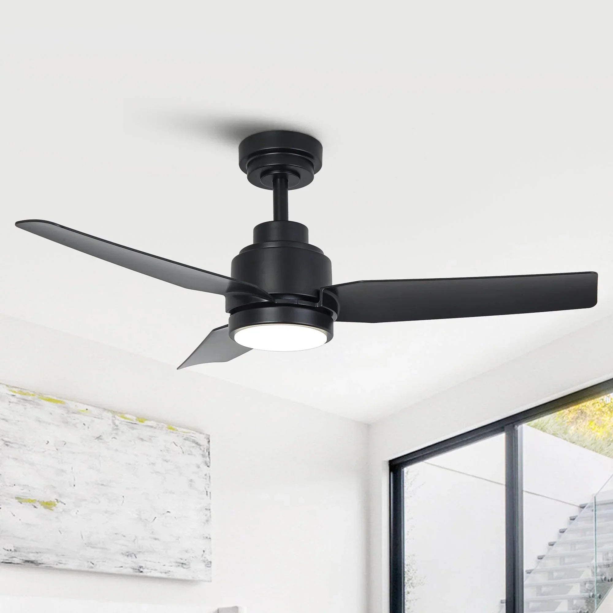42" Vaczon Modern Downrod Ceiling Fan