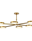 52" Gloriana Golden Luxury Chandelier